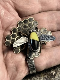 Image 4 of Honeycomb Pendant/Brooch