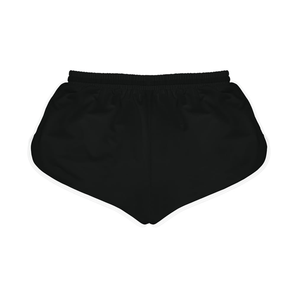 Image of Caught You Lookin' Women's Relaxed Shorts — Retro Script Lounge Shorts