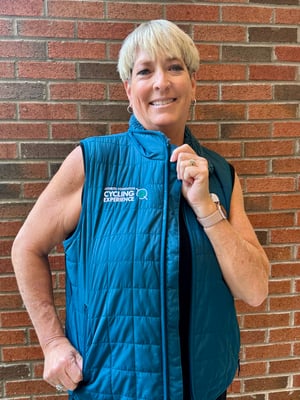 Image of AFCE X The North Face Insulated Vest in Dusk Blue - LIMITED RUN