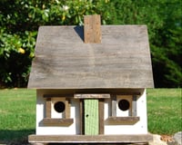Image 2 of Handmade Birdhouse-Cape Cod Green
