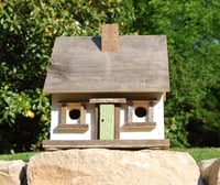 Image 3 of Handmade Birdhouse-Cape Cod Green