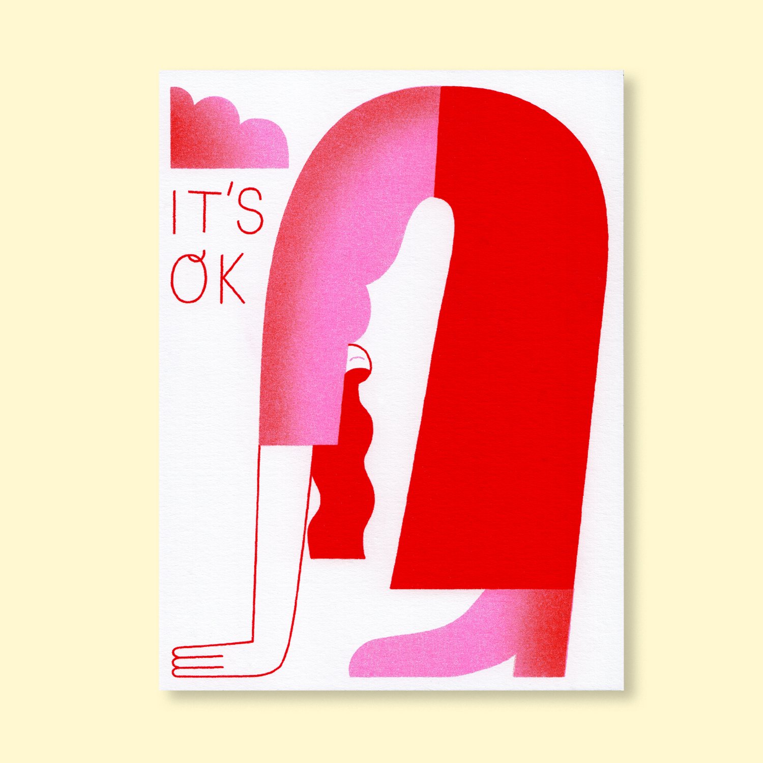 Image of It's OK – 12,7 x 17 cm