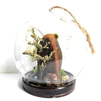 Image 2 of Vagrant Butterfly Mini Woodland Hanging Globe