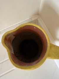 Image 4 of Large Yellow Terracotta Jug