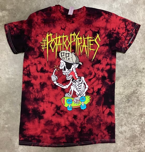 Image of Red Dye Skater Logo Tee