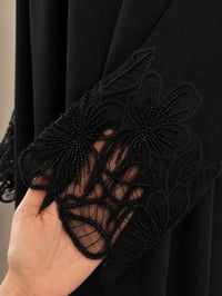 Image 3 of Alara Floral Lace Abaya