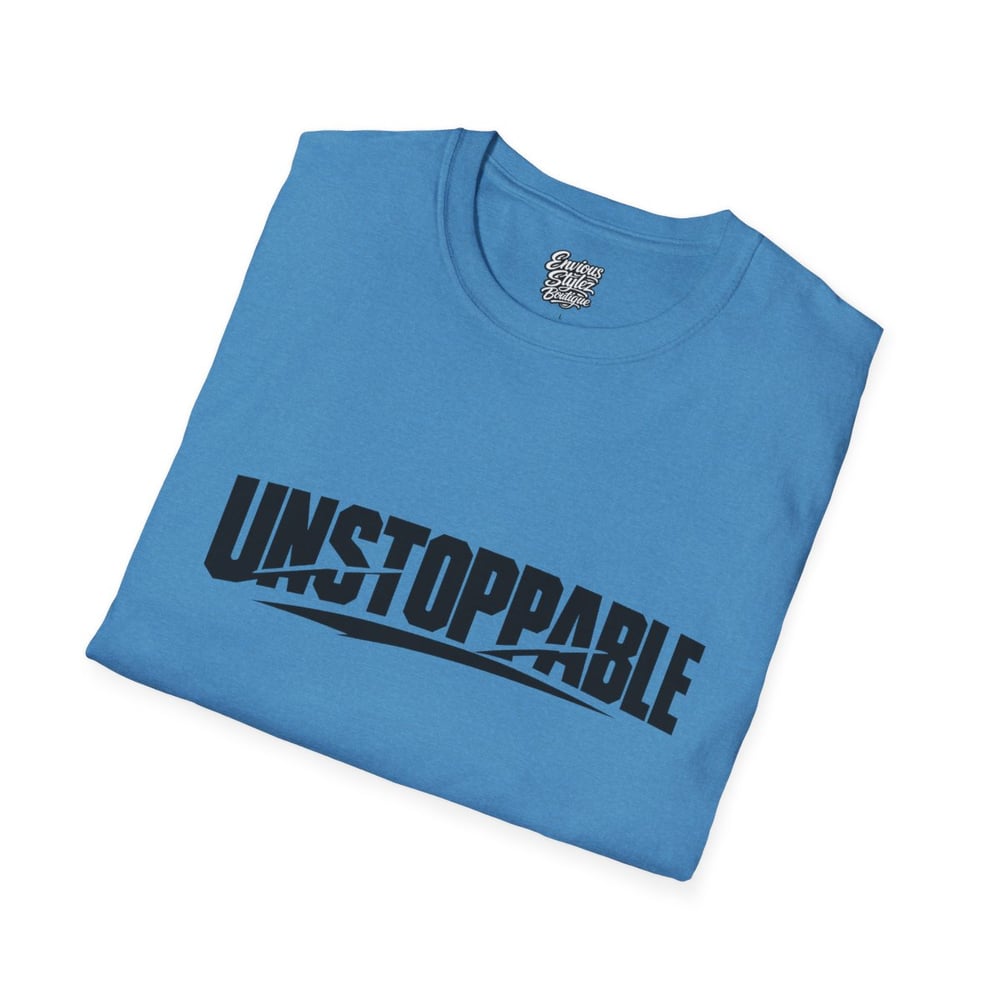 Image of Unstoppable Graphic T-Shirt — Motivational “UNSTOPPABLE” Tee