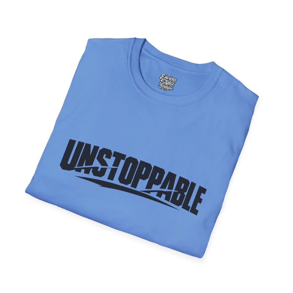Image of Unstoppable Graphic T-Shirt — Motivational “UNSTOPPABLE” Tee