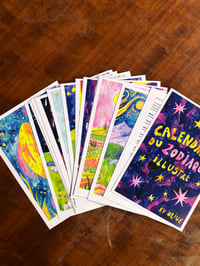 calendrier du zodiaque illustré