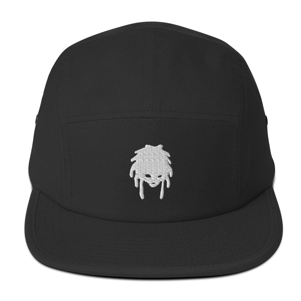 Image of MAH WHITE LOGO Five Panel Cap