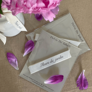 Image of RUBANS POETIQUES fleur du jardin, de la poesie et des fleurs