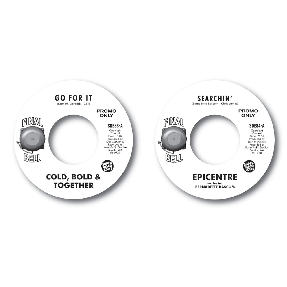 Cold Bold And Together/Epicentre Feat Bernadette Bascom Promo Pack Two 45pm Singles 