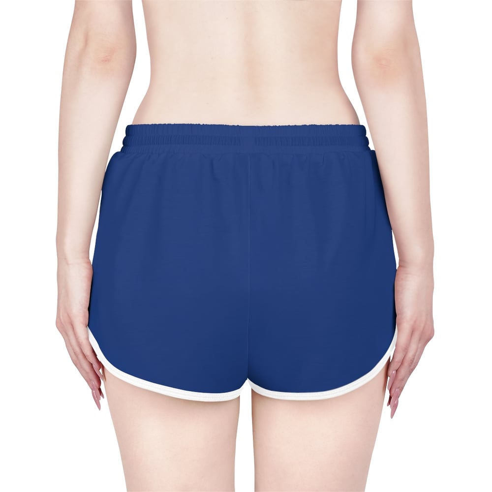 Image of Caught You Lookin' Women's Relaxed Shorts — Retro Graphic Lounge & Workout Shorts