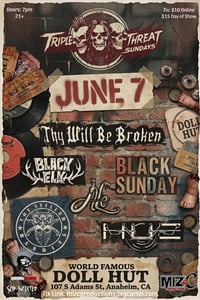 6/07 Hard Rock & Metal/Core Sunday Funday  