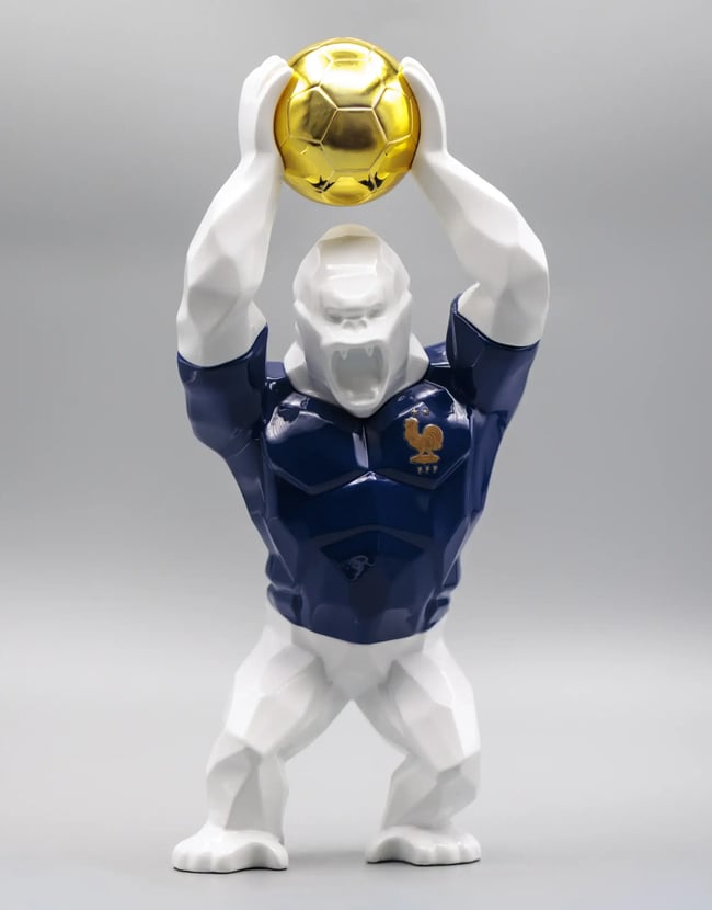 Richard Orlinski : Kong Football Gold France FIFA 2026