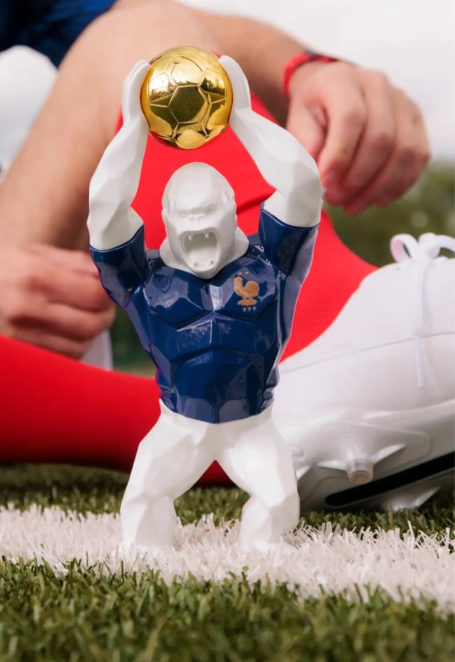 Richard Orlinski : Kong Football Gold France FIFA 2026