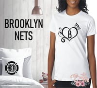 Image 6 of Brooklyn Nets NBA Basketball Designs. SVG Files, Cricut, Studio, Digital Cut Files