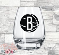 Image 9 of Brooklyn Nets NBA Basketball Designs. SVG Files, Cricut, Studio, Digital Cut Files