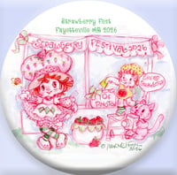Image 2 of Strawberry Festival Full Color Print 2026 + Button