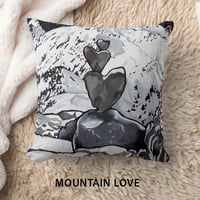 Decorative Custom Pillows - Decorative custom pillows mountain love
