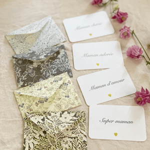 Image of POUR LES MAMANS pochettes, cartes