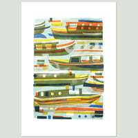 Image 2 of Canal Boat Brights A3 and A4