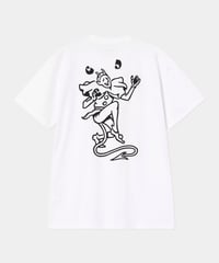 Image 2 of CARHARTT WIP_PLAYING CARDS TEE :::WHITE:::