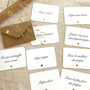 Image of POUR LES PAPAS pochette,cartes