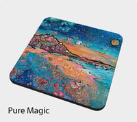 Sublimation Print Coasters - Set of 4 - Sublimation coasters pure magic