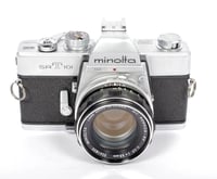 Image 2 of Minolta SRT-101 35mm SLR Film Camera + 55mm F1.7 MC Rokkor PF lens #2458