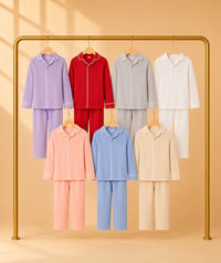 Classic Button Pyjama Set