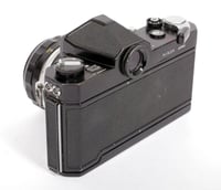 Image 4 of Nikon Nikkormat FTN BLACK 35mm SLR film camera with Nikkor 50mm F2 lens #2460