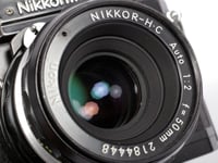 Image 9 of Nikon Nikkormat FTN BLACK 35mm SLR film camera with Nikkor 50mm F2 lens #2460