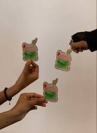 Image 2 of Strawberry Matcha Sticker