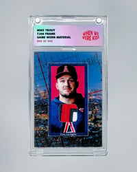 Mike Trout | T206 Frame Game-Worn | One-of-One