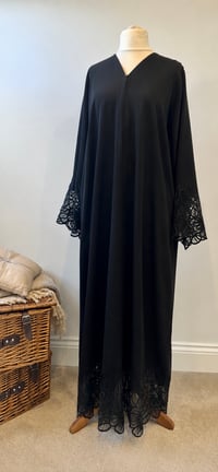Image 5 of Alara Floral Lace Abaya