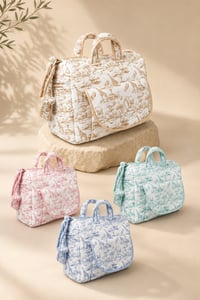 Safari Quilted Baby Bag Collection