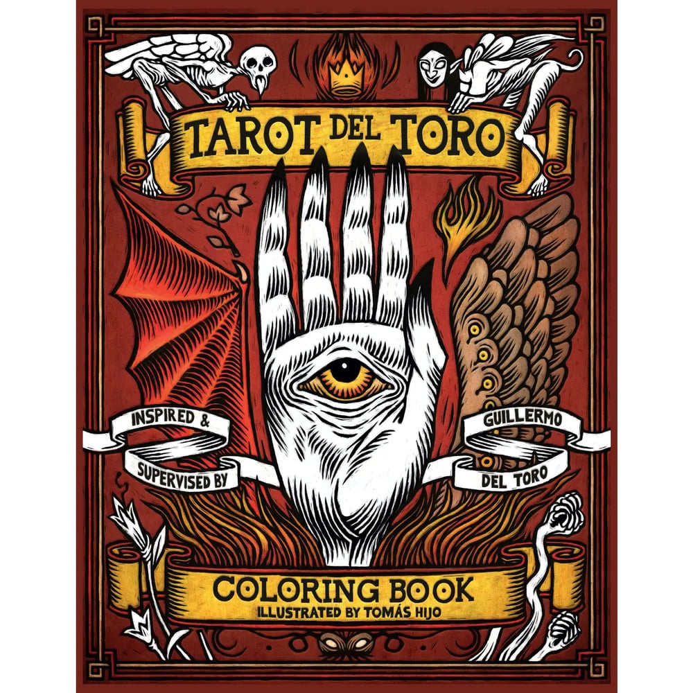 Image of Tarot Del Toro Coloring Book
