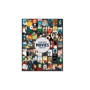Image of 50 Must-Watch Movies Bucket List 1000-Piece Puzzle