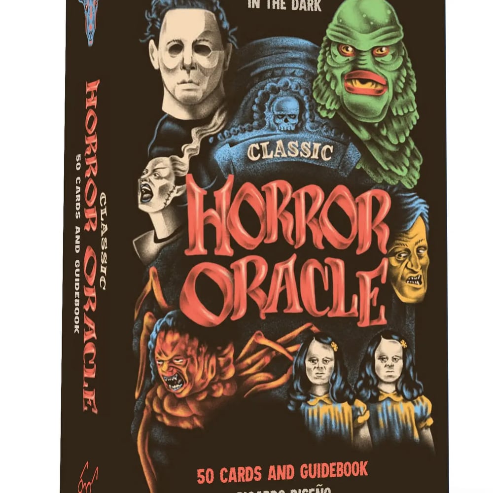 Image of Classic Horror Oracle Flash Card Set