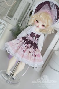 Image 1 of LIMITED - "Pink Bunny" lolita set for Teacup Marionette girls