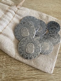 Image 5 of 1/4 oz .999 Silver Round - Egyptian King Tut w/Pyramid