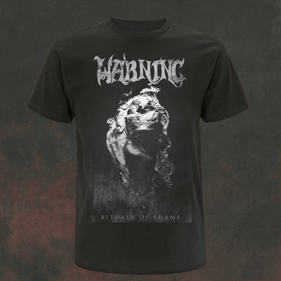 Image of *PRE-ORDER* 'Rituals of Shame' t-shirt with backprint