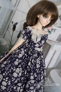 Image 1 of LIMITED - Midnight blue 1850s Victorian set for MNF/PetiteMarionette girls