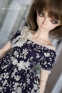 Image 4 of LIMITED - Midnight blue 1850s Victorian set for MNF/PetiteMarionette girls