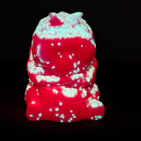 Image 2 of Gus- purp to red glow with chunky gmd green