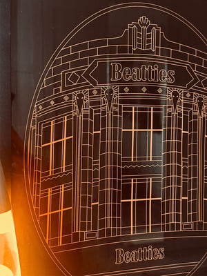 Image of Beatties Shopping Centre Wolverhampton Art Print 🟠