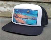 Pure Magic Trucker Hat - Pure magic trucker hat black white