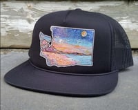 Pure Magic Trucker Hat - Pure magic trucker hat solid black