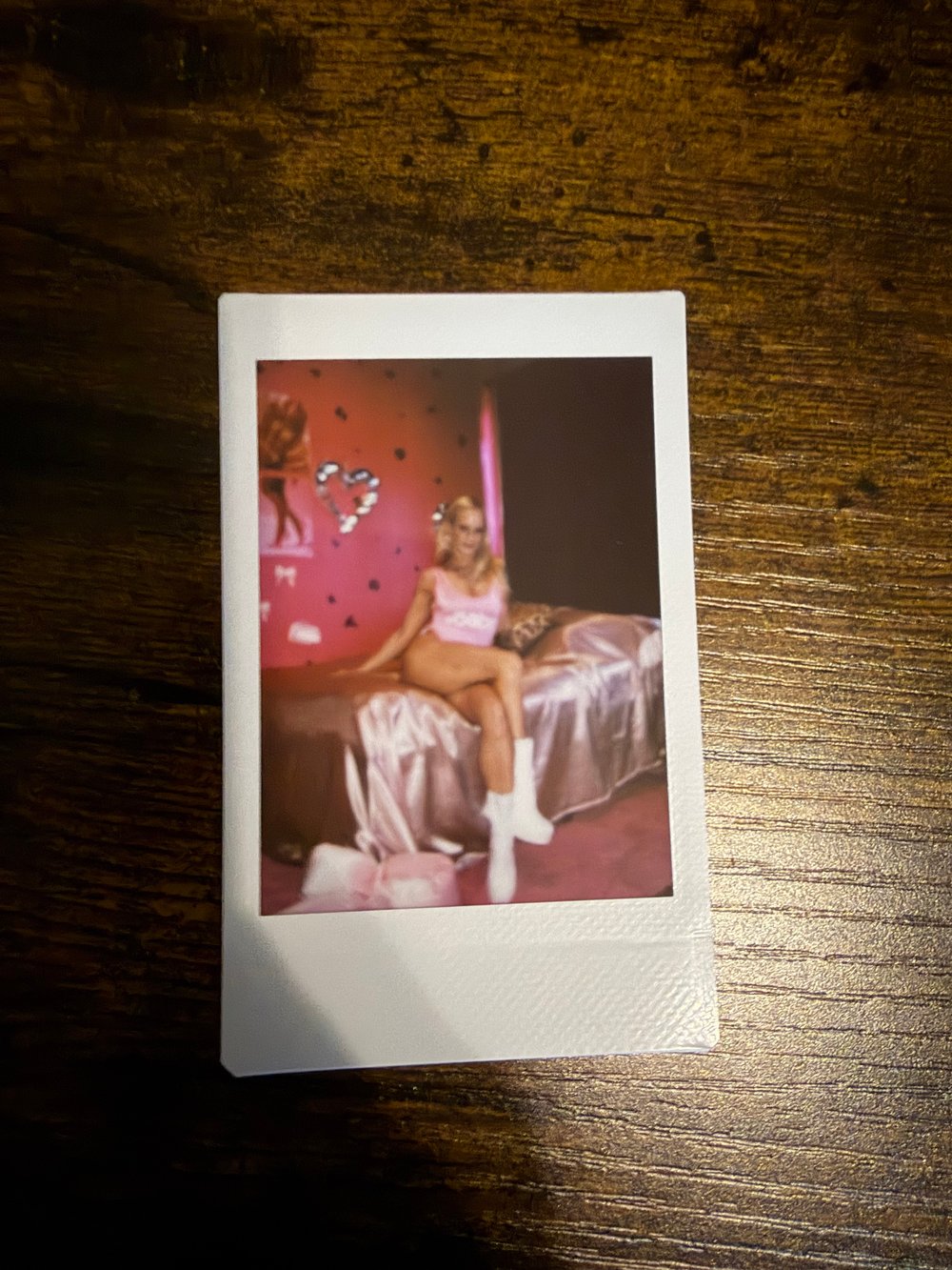 Image of ONE OF A KIND POLAROID - Barbie Girl Photo